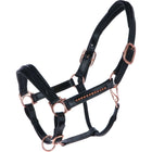 HB Licol Rose Gold Cuir Noir