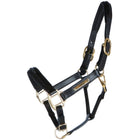 HB Licol Horse Name Cuir Marron