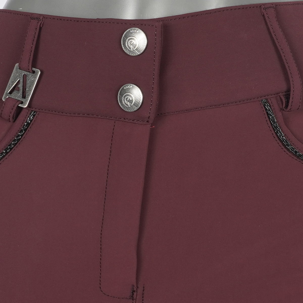 ANKY Pantalon d'Équitation Regally Femme Partie Siege en Silicone Plum