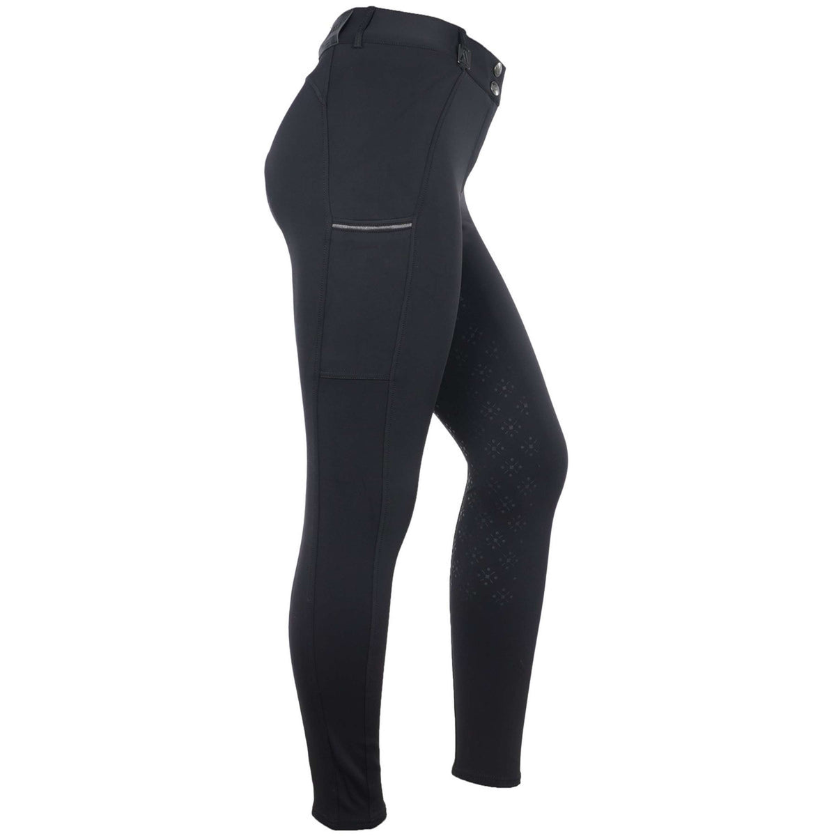 ANKY Pantalon d'Équitation Prime Femme Partie Siege en Silicone Noir