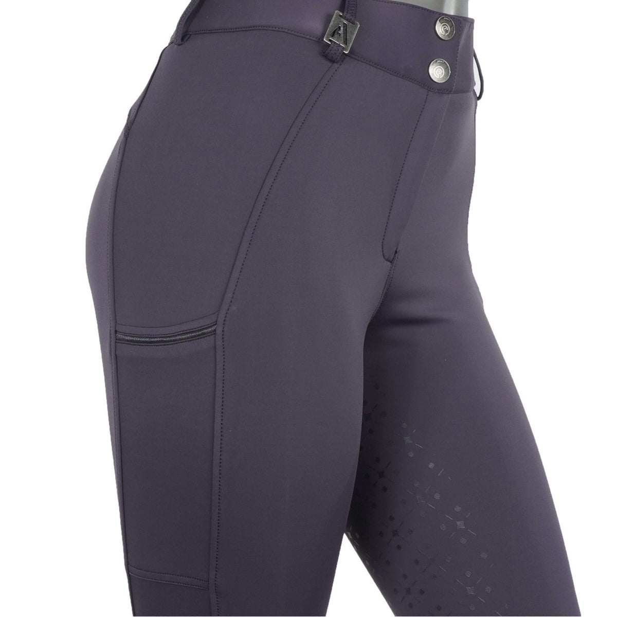 ANKY Pantalon d'Équitation Prime Femme Partie Siege en Silicone Marin foncé