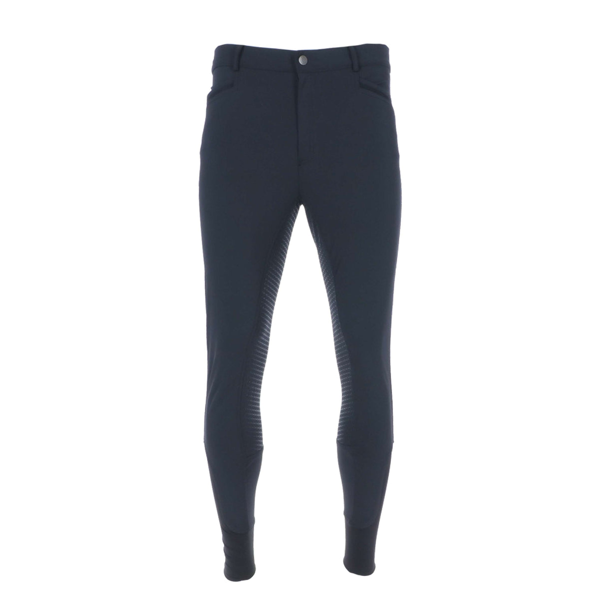 EQUITHÈME Pantalon d'Équitation Georg Siège en Silicone Homme Noir