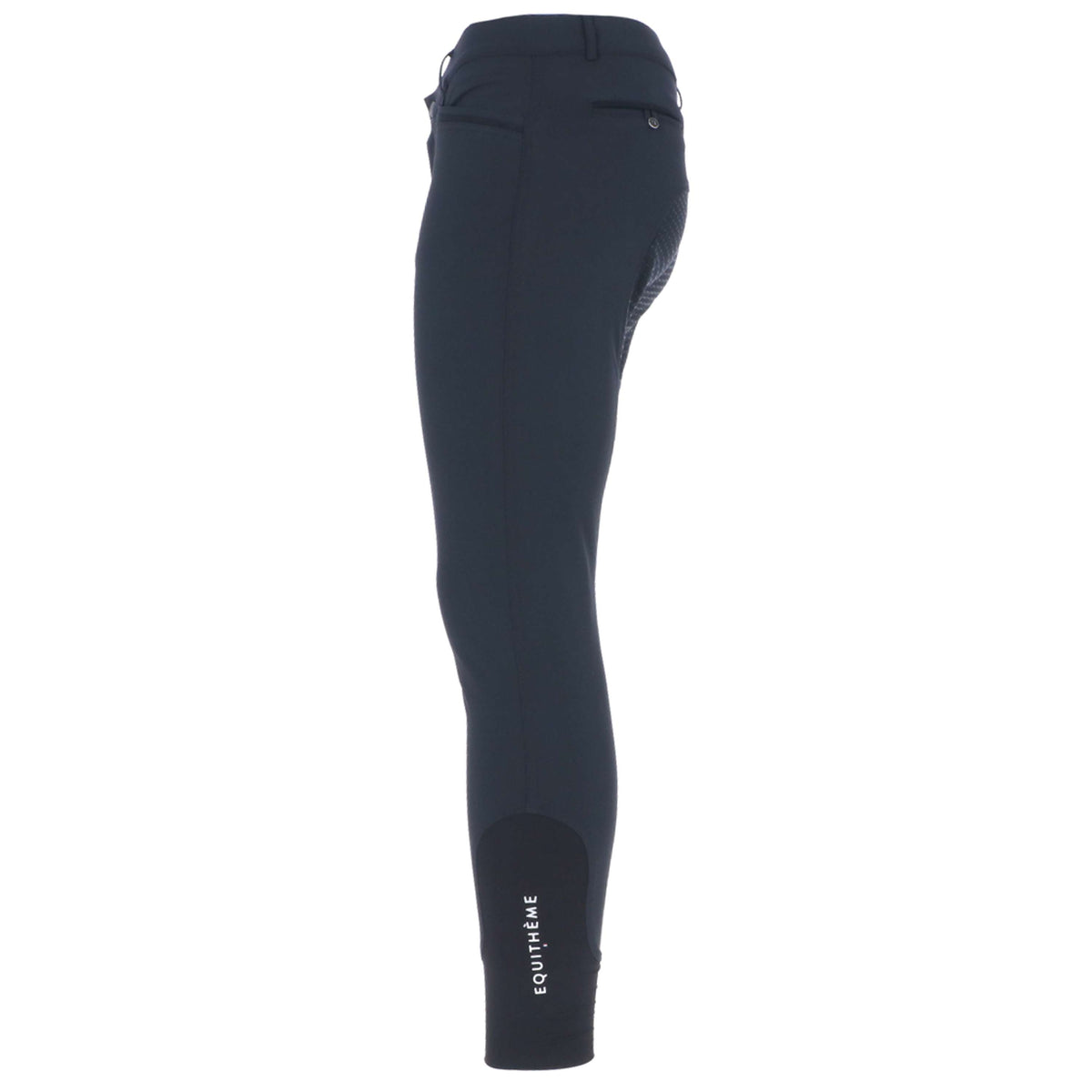 EQUITHÈME Pantalon d'Équitation Georg Siège en Silicone Homme Noir