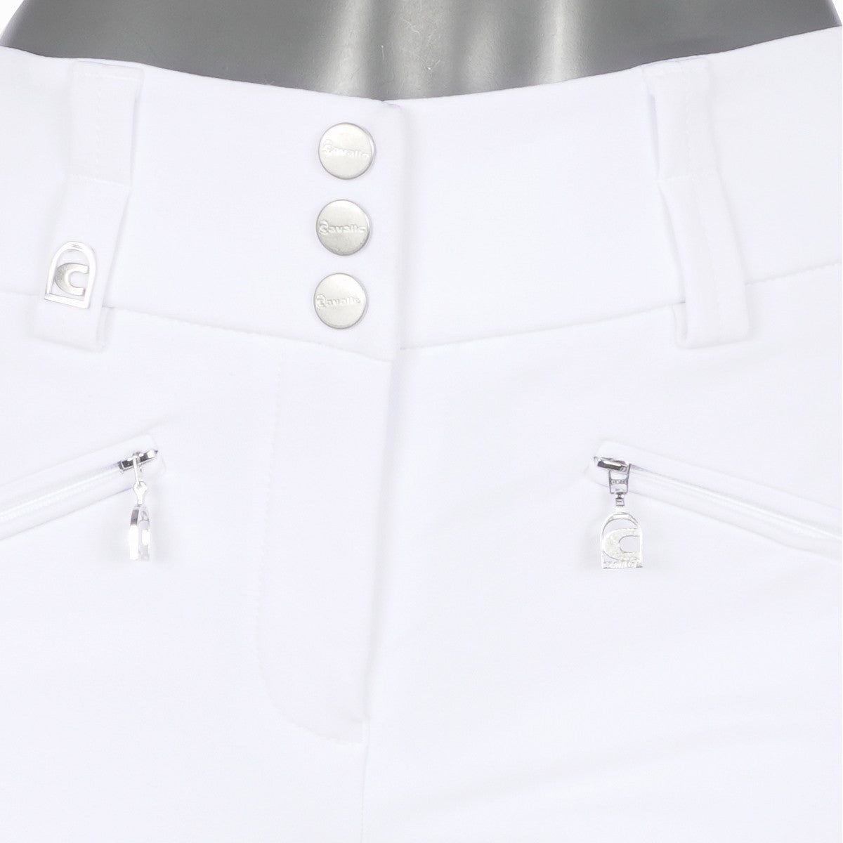 Cavallo Pantalon d'Équitation CavalCaja Grip Hi Waist Blanc