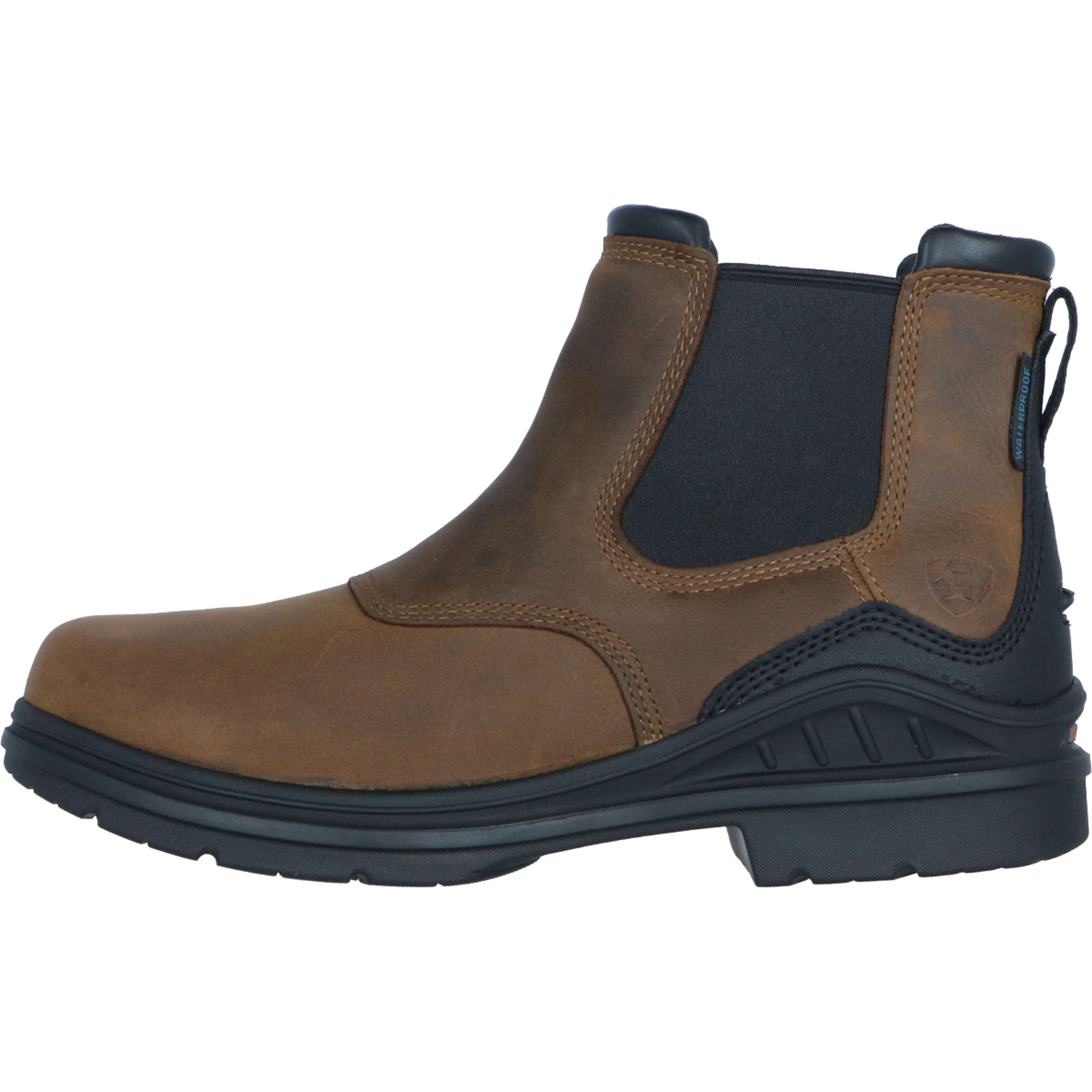 Ariat Jodhpurs Bateau Barnyard Twin Gore II Waterproof Boot Hommes Antique Brown Ariat Jodhpurs Bateau Barnyard Twin Gore II Waterproof Boot Hommes Antique Brown