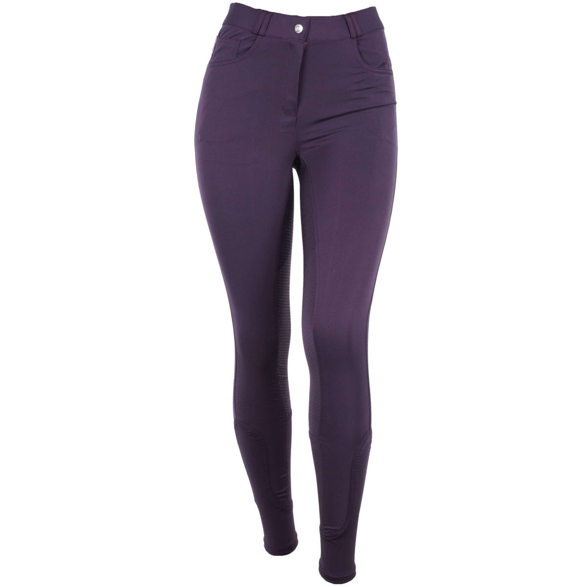 Harry's Horse Pantalon d'Équitation Redwood Full Grip Violet