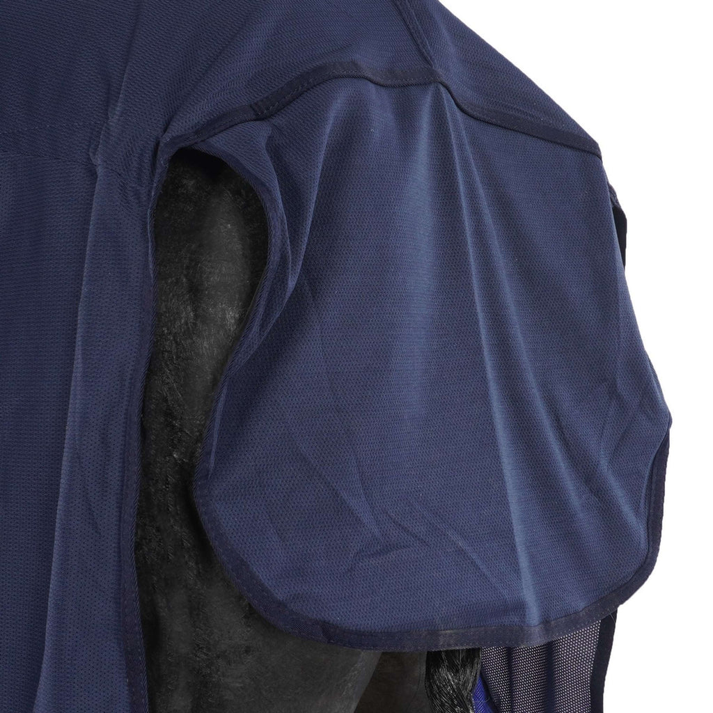 Harry's Horse Couverture Anti-Mouches Mesh-pro Marin