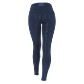 EQODE by Equiline Pantalon d'Équitation Donna Full Grip Bleu