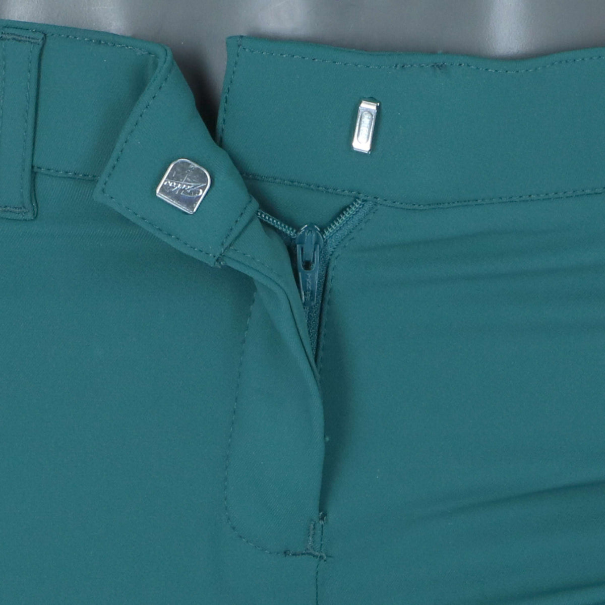 EQODE by Equiline Pantalon d'Équitation Donna Prise de Genou Vert