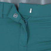 EQODE by Equiline Pantalon d'Équitation Donna Prise de Genou Vert