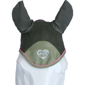 HKM Bonnet Anti-mouches Horse Spirit Gris Vert