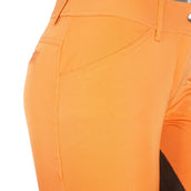 HKM Pantalon d'Équitation Allure avec Siège en Alos Orange