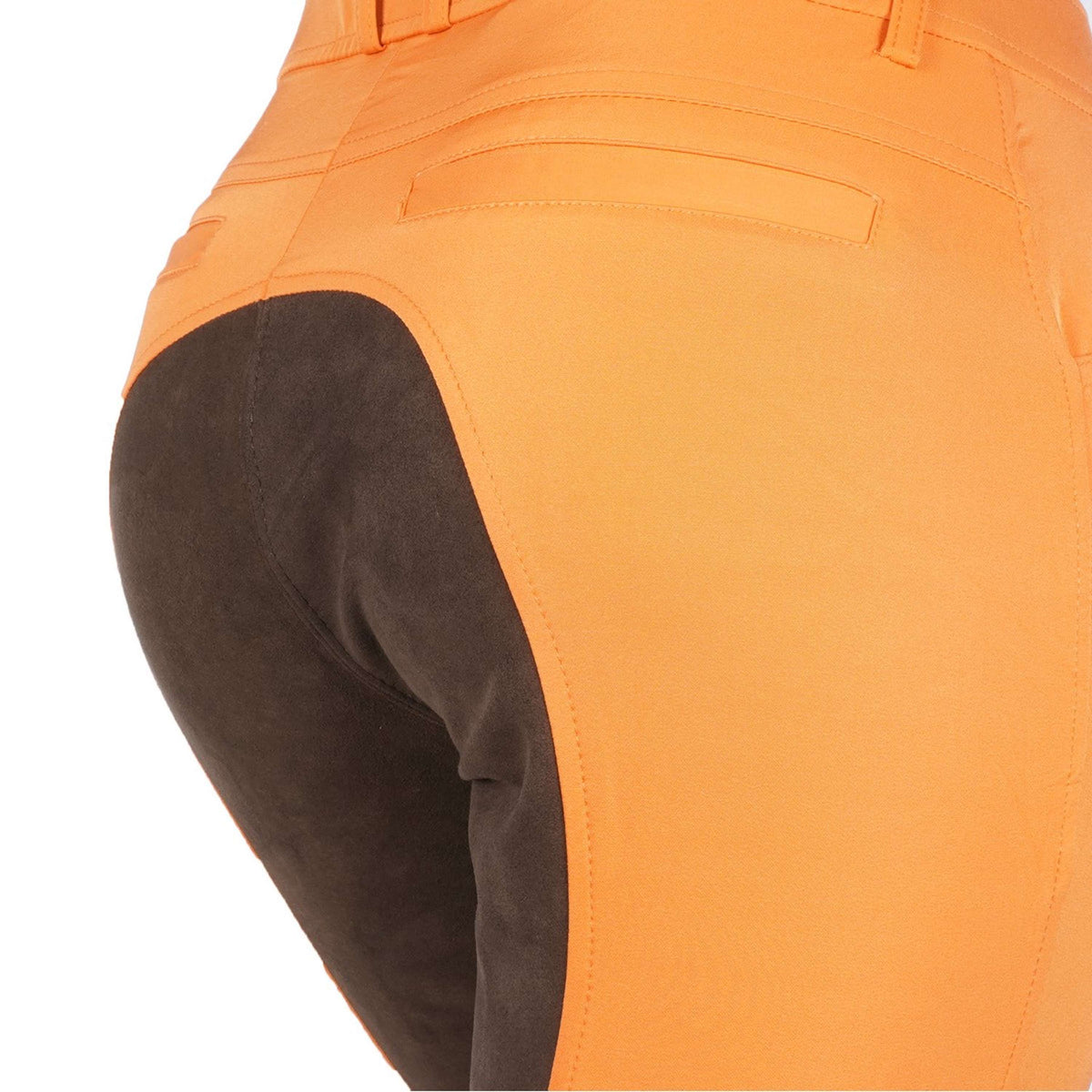 HKM Pantalon d'Équitation Allure avec Siège en Alos Orange