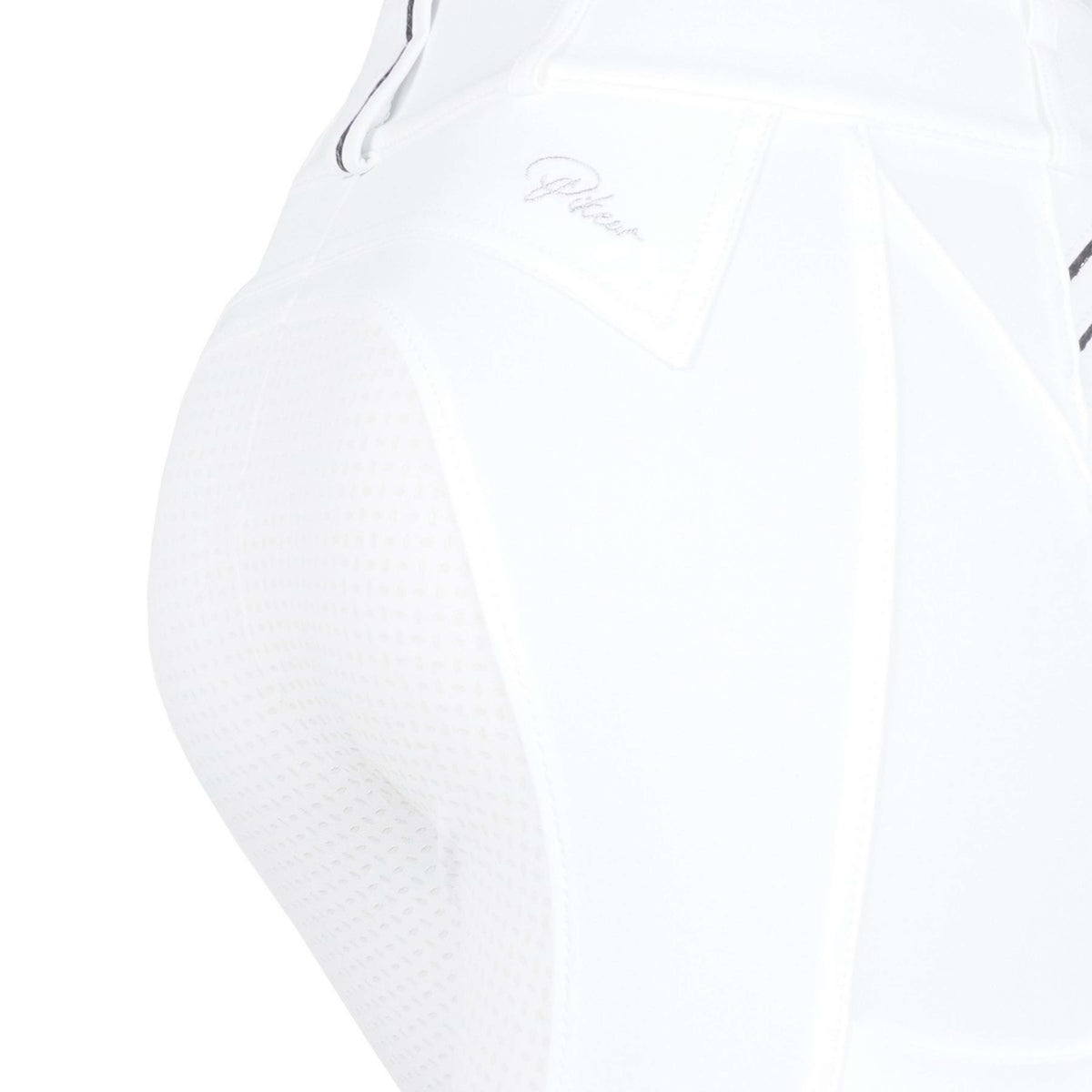 Pikeur Pantalon d'Équitation Candela glamor Full Grip Blanc