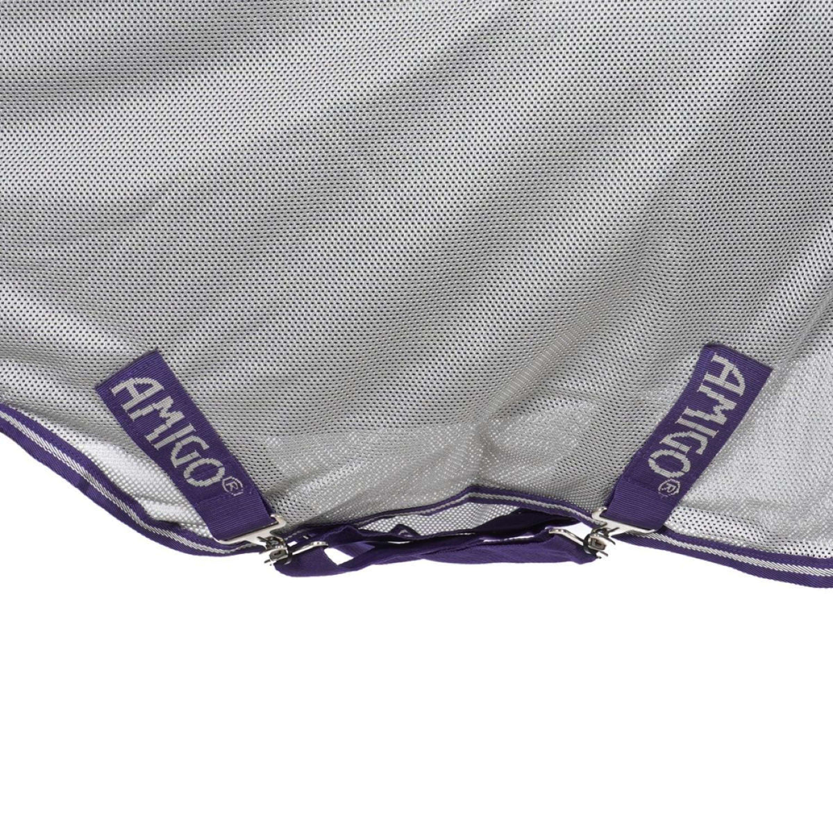 Amigo Couverture d'Été Airflow Navy Check/Atlantic Blue