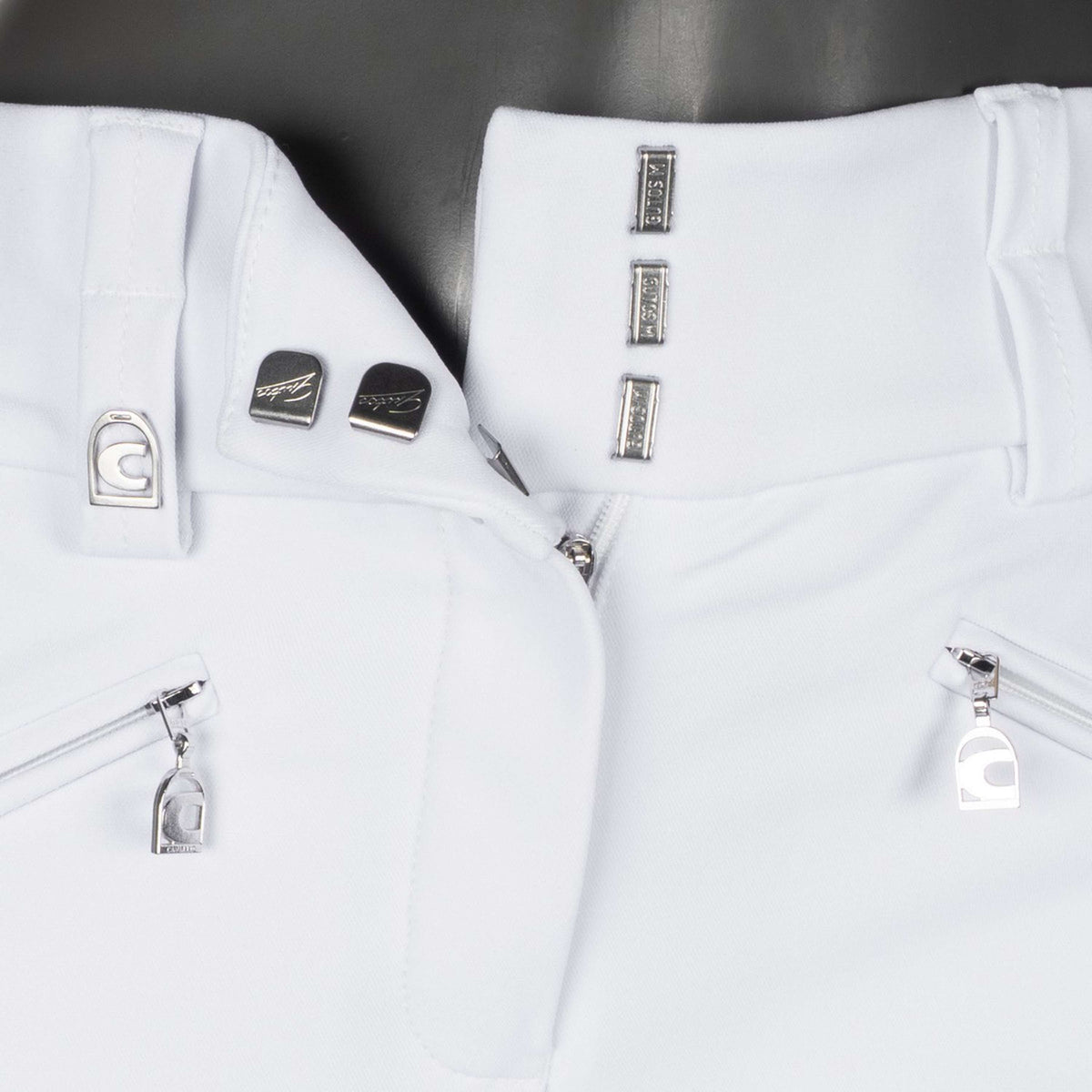 Cavallo Pantalon d'Équitation Caja Grip High Waist Blanc