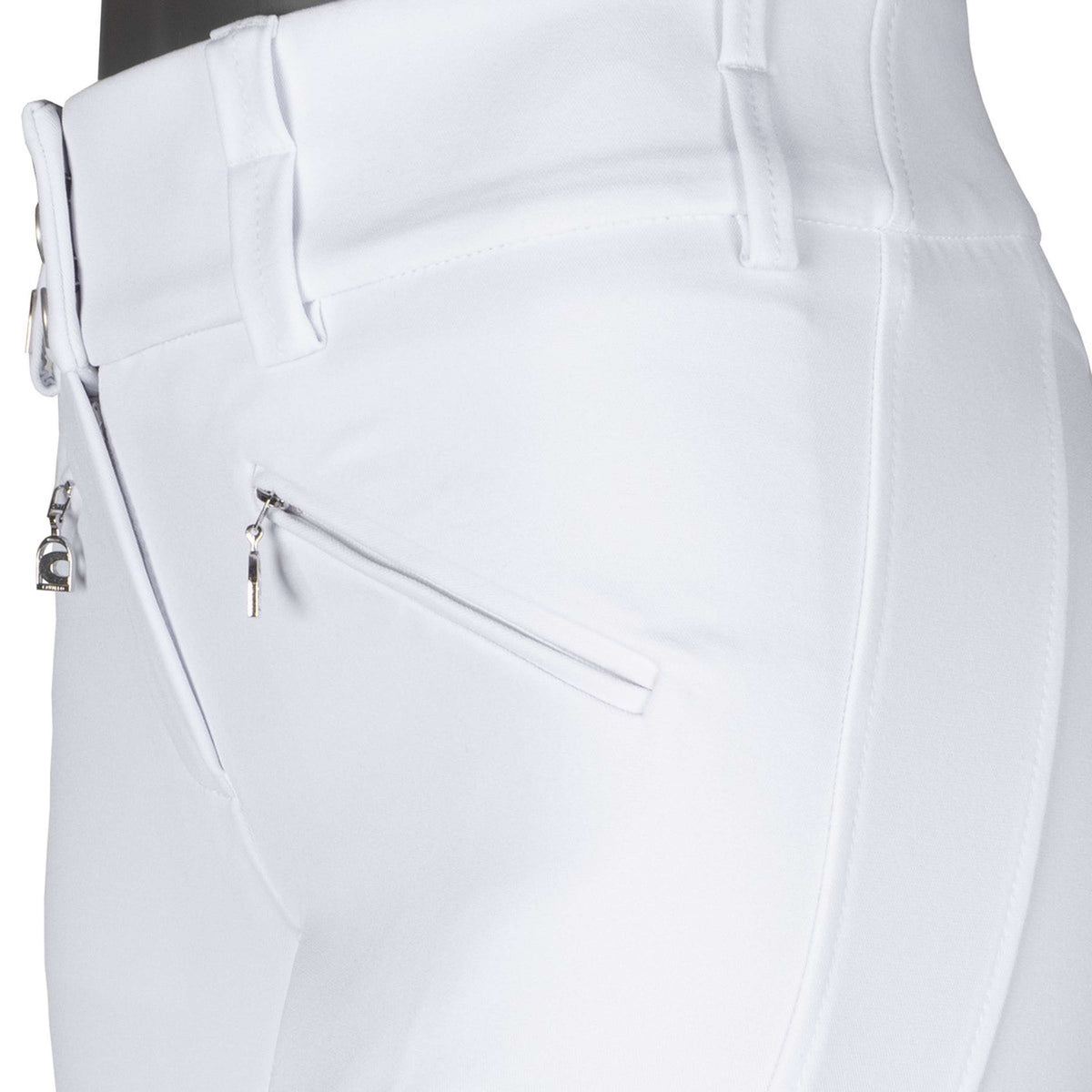 Cavallo Pantalon d'Équitation Caja Grip High Waist Blanc