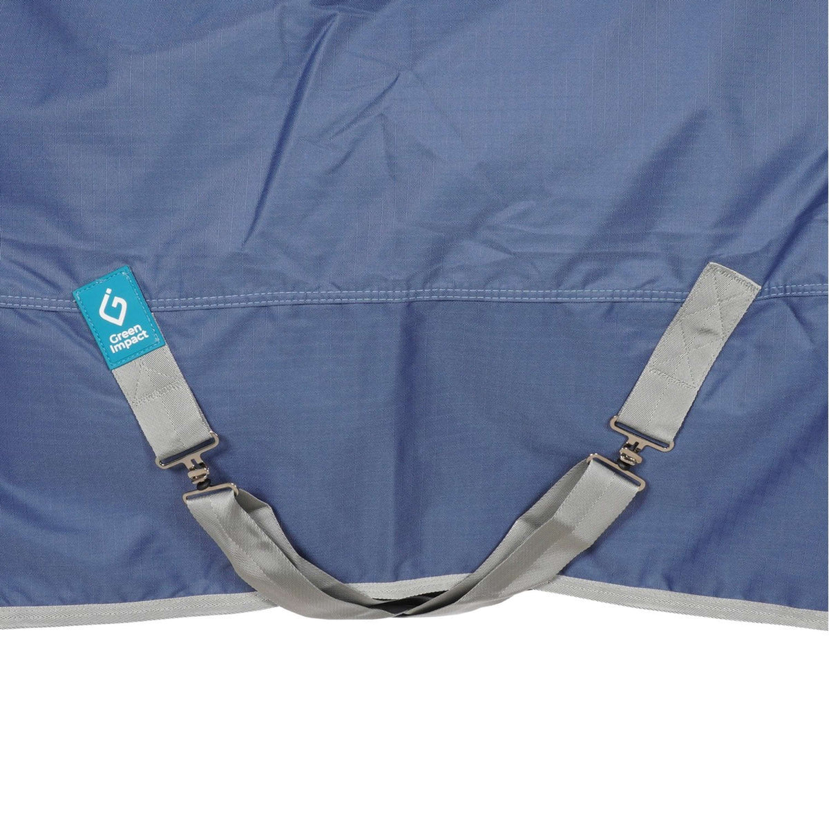 EQUITHÈME Couverture Imperméable Tyrex 600D Recyclé 50g Bleu