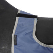 EQUITHÈME Couvre-reins Tyrex 600D Recyclé Fleece Bleu