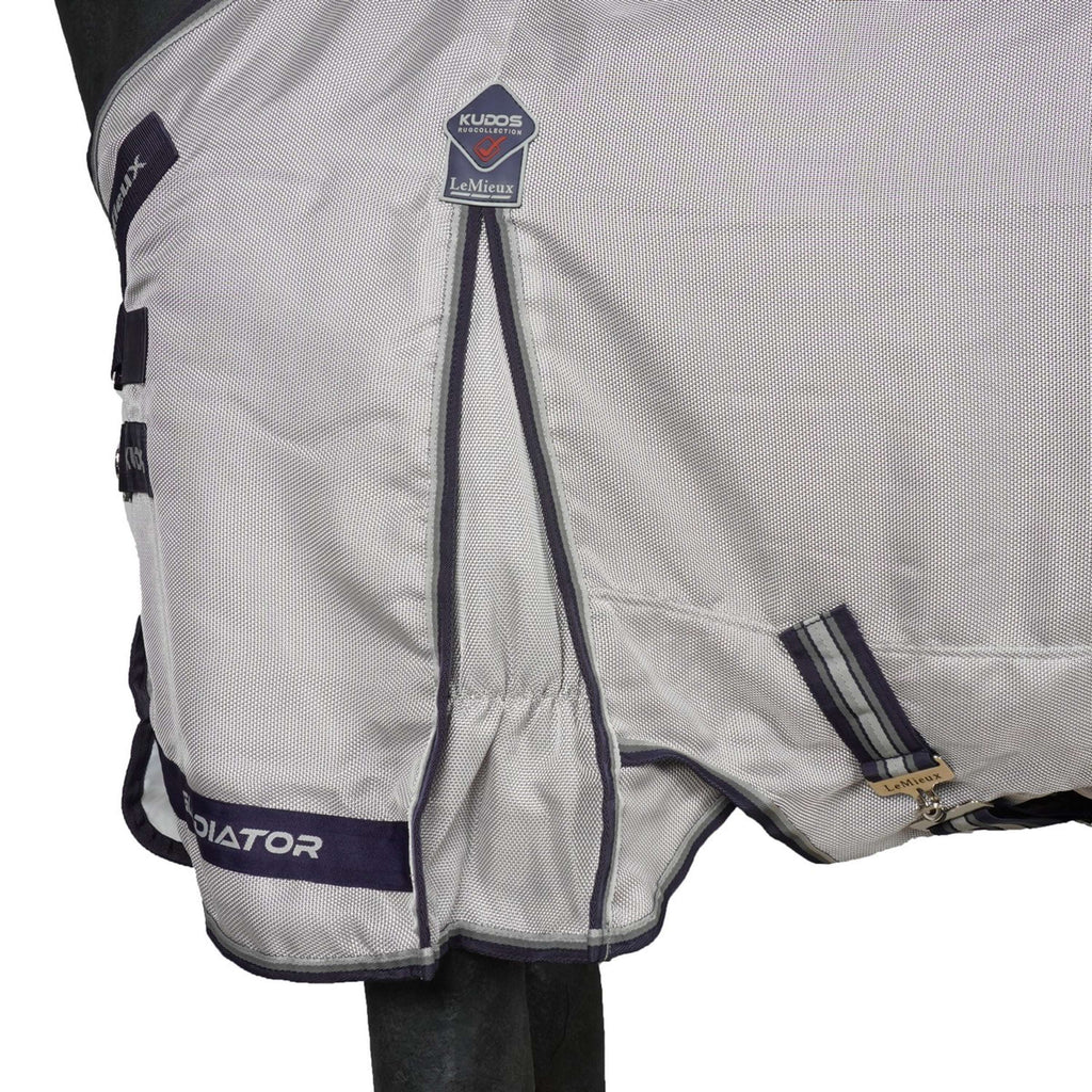 LeMieux Couverture Anti-Mouches Arika Kudos Gladiator Gris