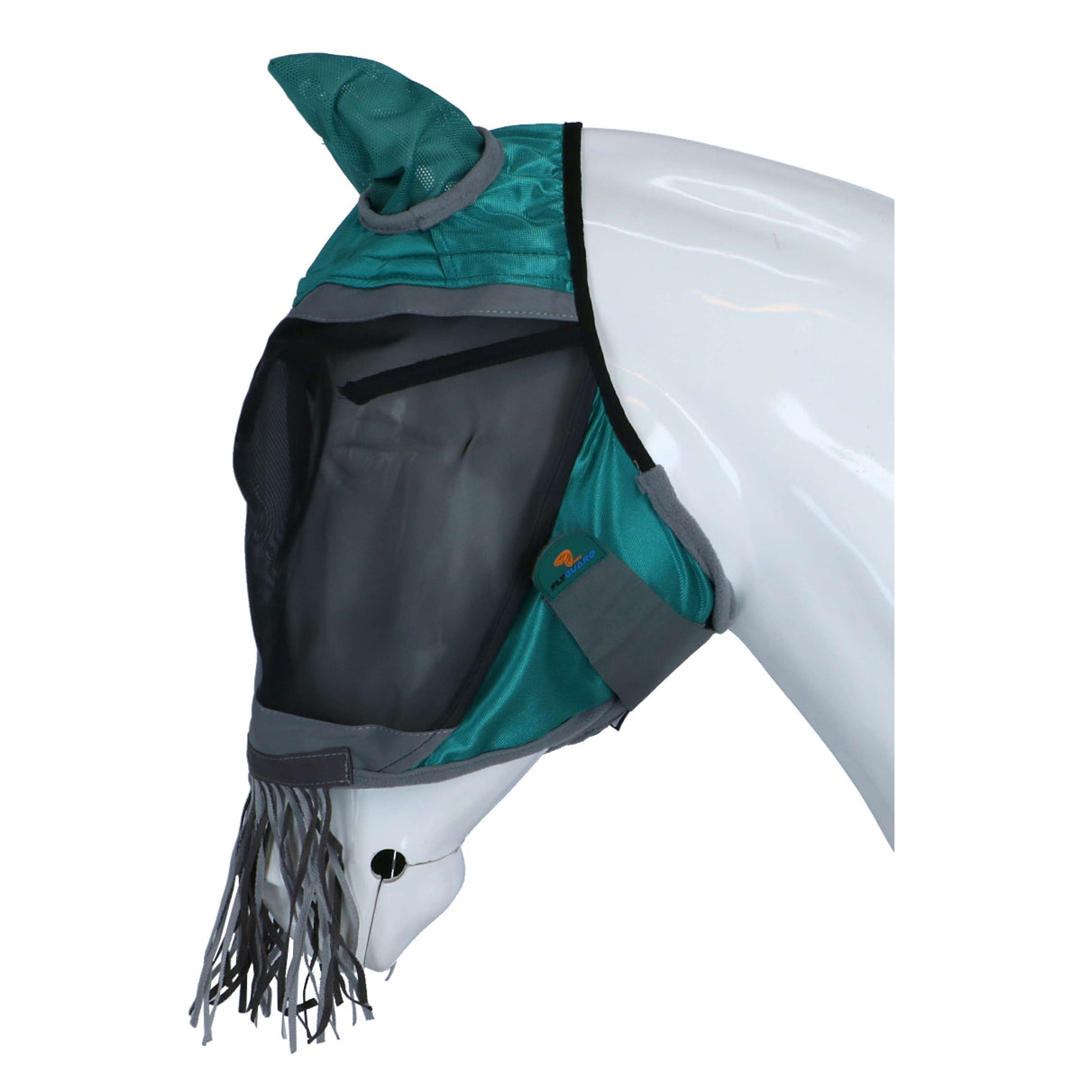 Shires Masque Anti-Mouches Deluxe Vert