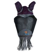 Shires Masque Anti-Mouches Deluxe Violet