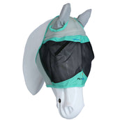 Shires Masque Anti-Mouches Air Motion avec Oreilles Aqua