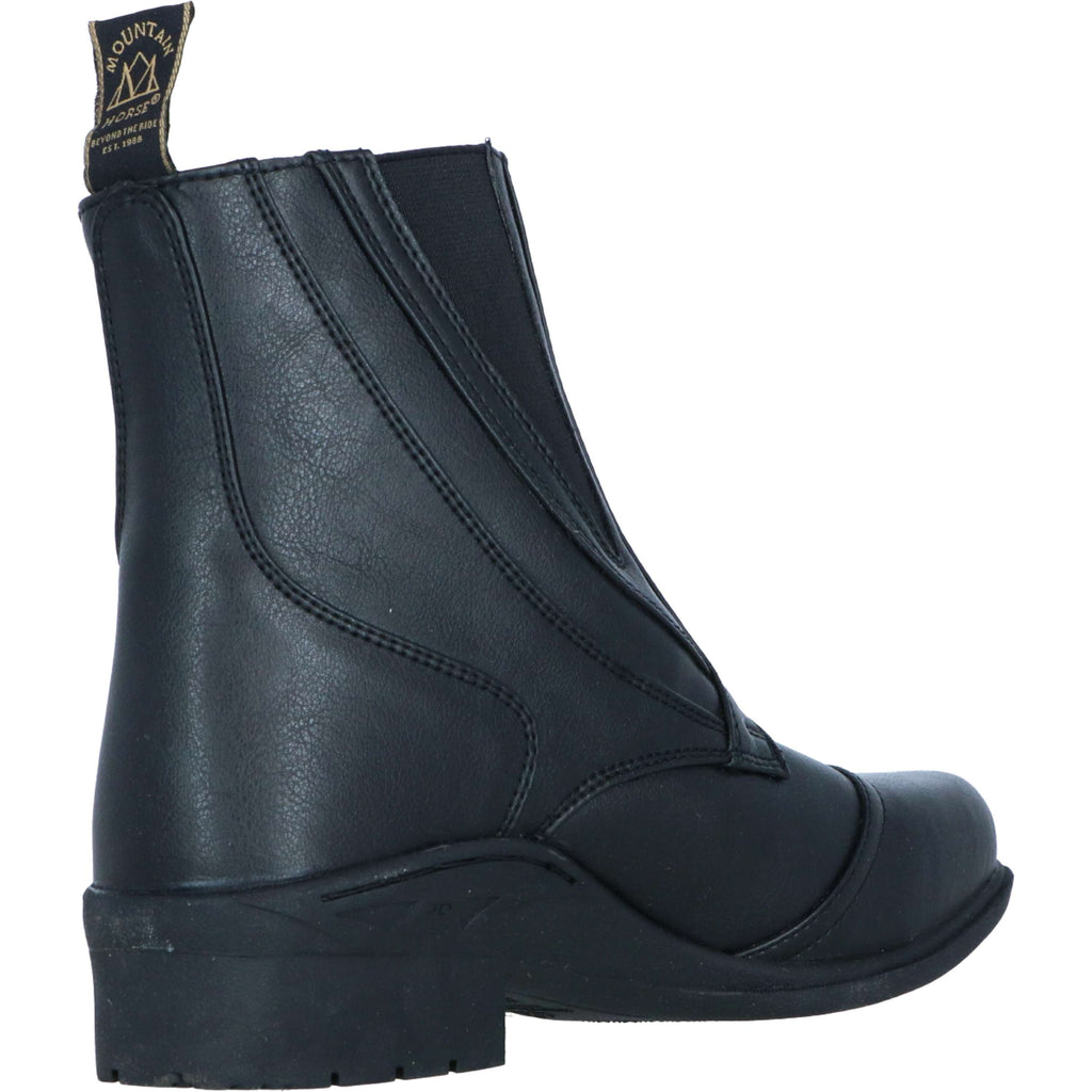 Mountain Horse Jodhpurs Veganza Side Zip Paddock Noir