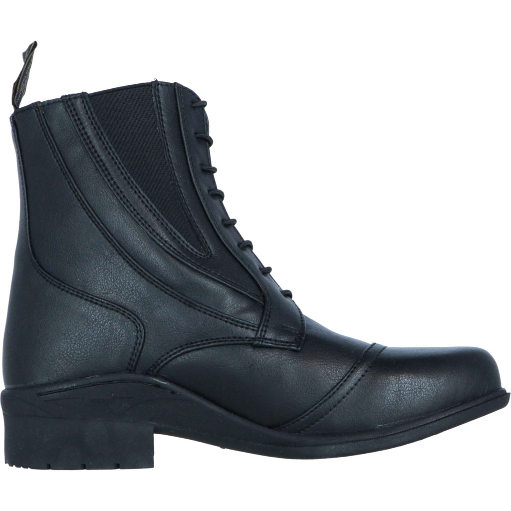 Mountain Horse Jodhpurs Veganza Side Zip Paddock Noir
