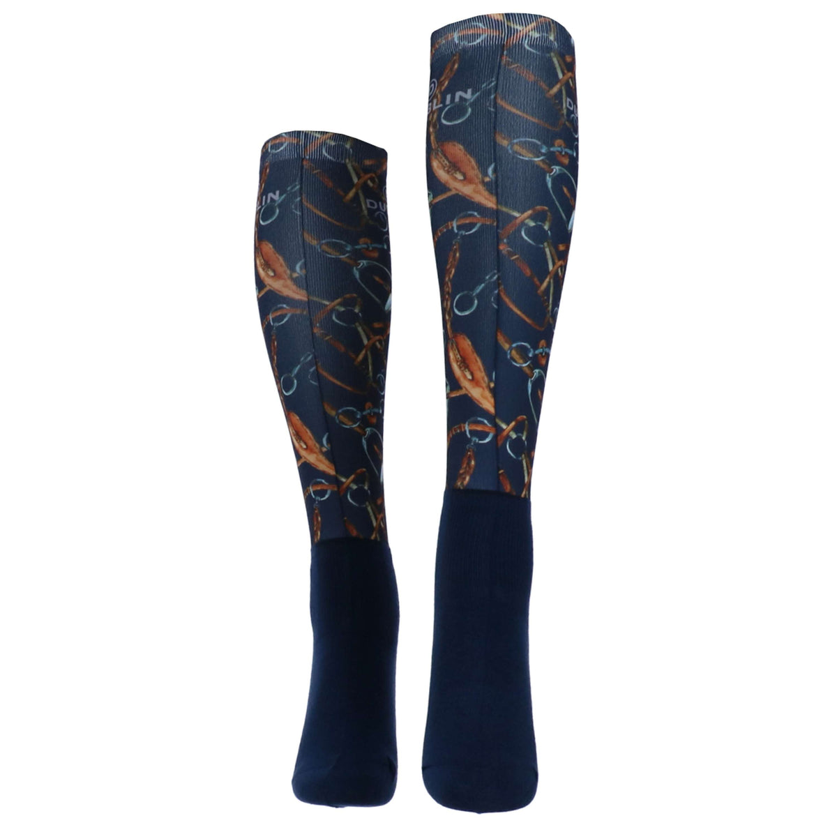 Dublin Chaussettes d'Équitation Stocking Harness Print