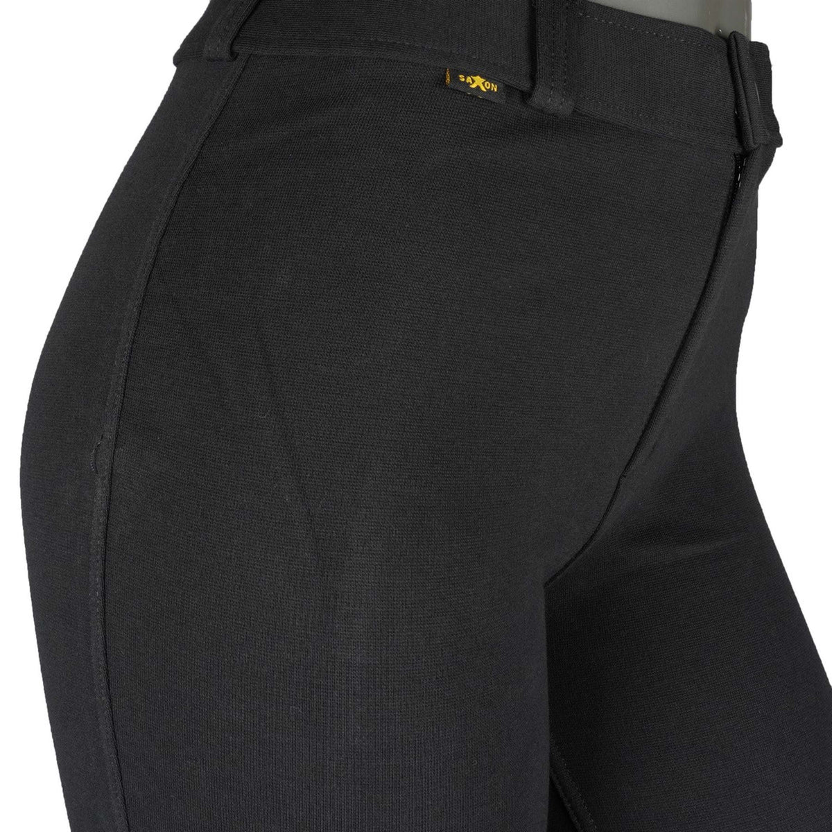 Saxon Pantalon d'Équitation Warm Up Cotton II Noir