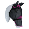 WeatherBeeta Masque Anti-Mouches ComFiTec Deluxe Durable Mesh avec Oreilles et Nez Noir/Violet