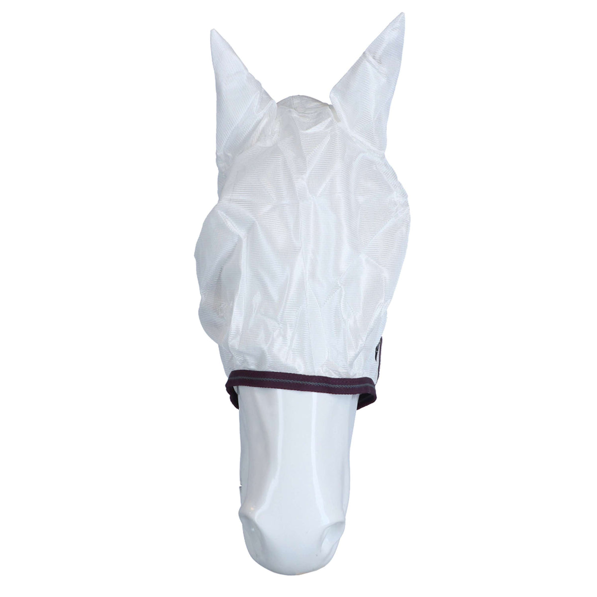 Weatherbeeta Masque Anti-Mouches Comfitec Essential Mesh Blanc/Marron/Gris