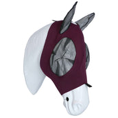 Weatherbeeta Masque Anti-Mouches Deluxe Stretch Bug avec Oreilles Violet/Noir