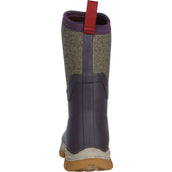 Muck Boot Arctic Sport II Mid Femme Bordeaux/Tweed