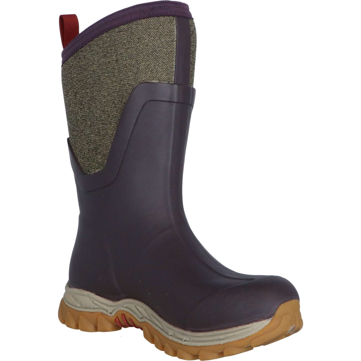 Muck Boot Arctic Sport II Mid Femme Bordeaux/Tweed