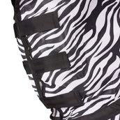 Waldhausen Couvre-reins Anti-Mouches Zebra avec Franges Zebra