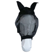 Waldhausen Fly Mask Premium with Ears Extended Nose Noir