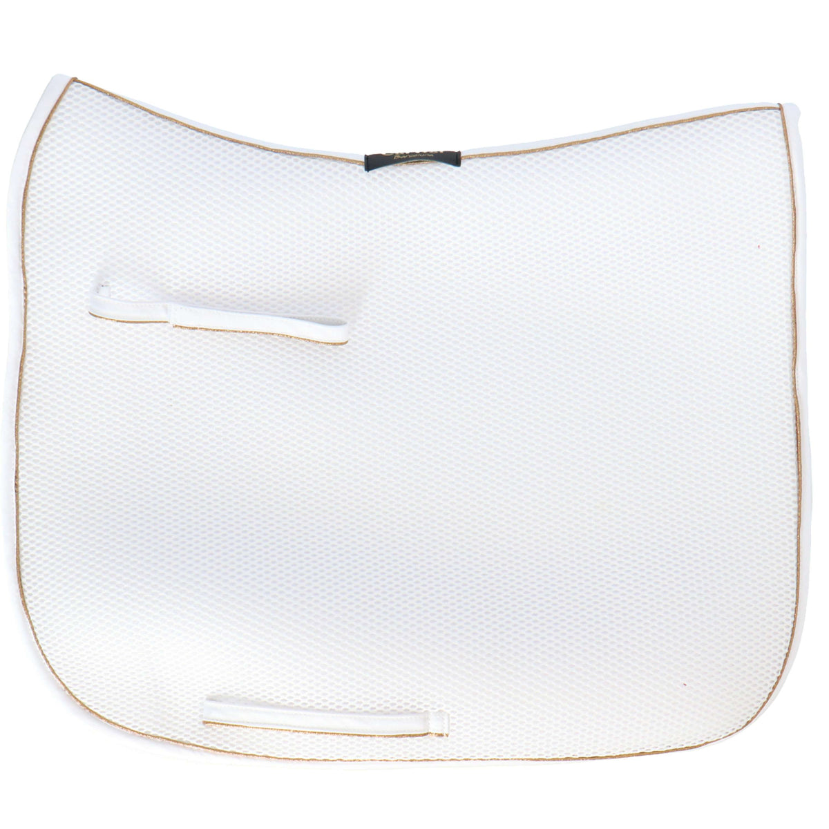 Cal Rei Tapis de Selle Diamond Dressage Blanc/or