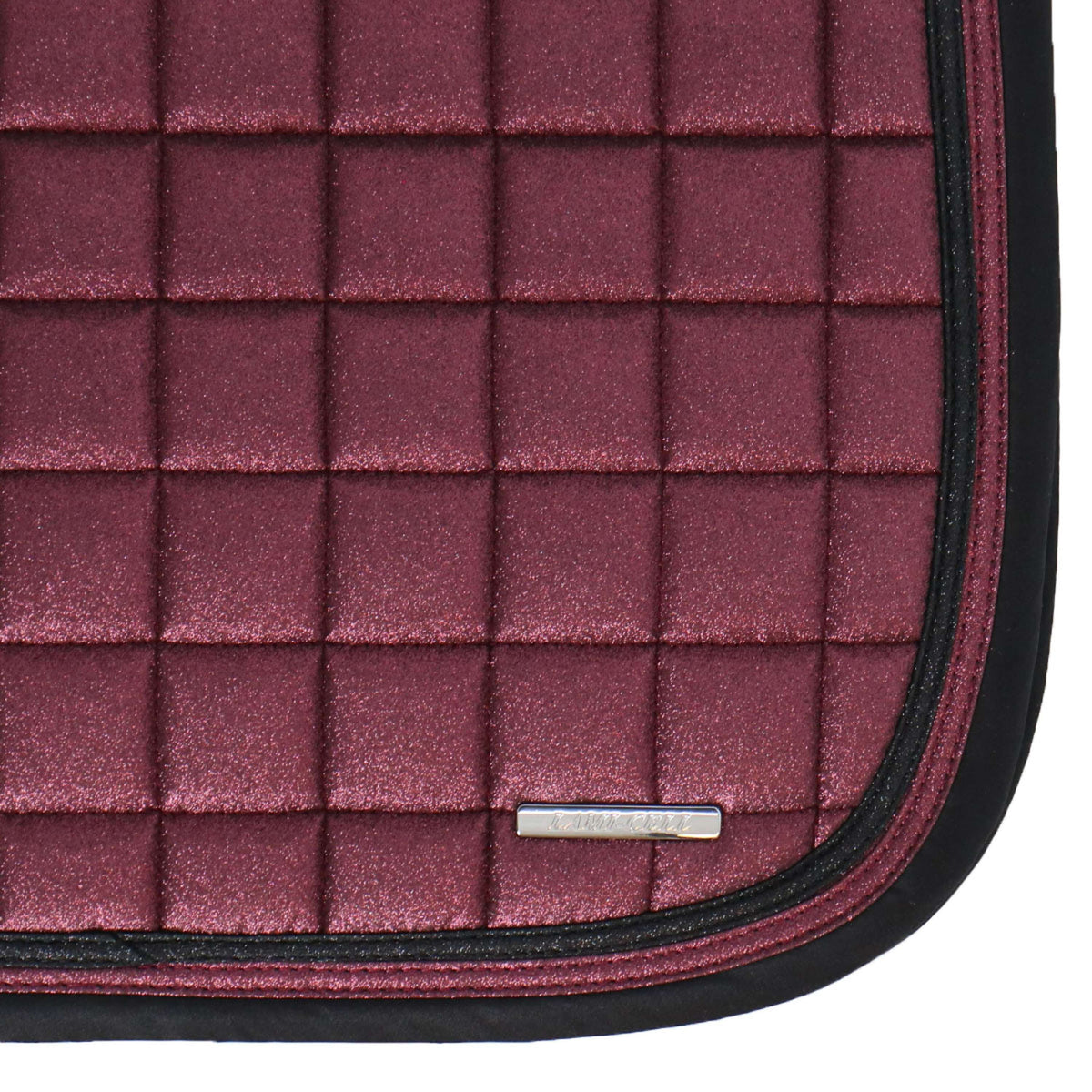 Lami-Cell Tapis de Selle Sparkling Dressage Bordeaux