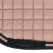 Lami-Cell Tapis de Selle Sparkling Dressage Old Pink/Noir