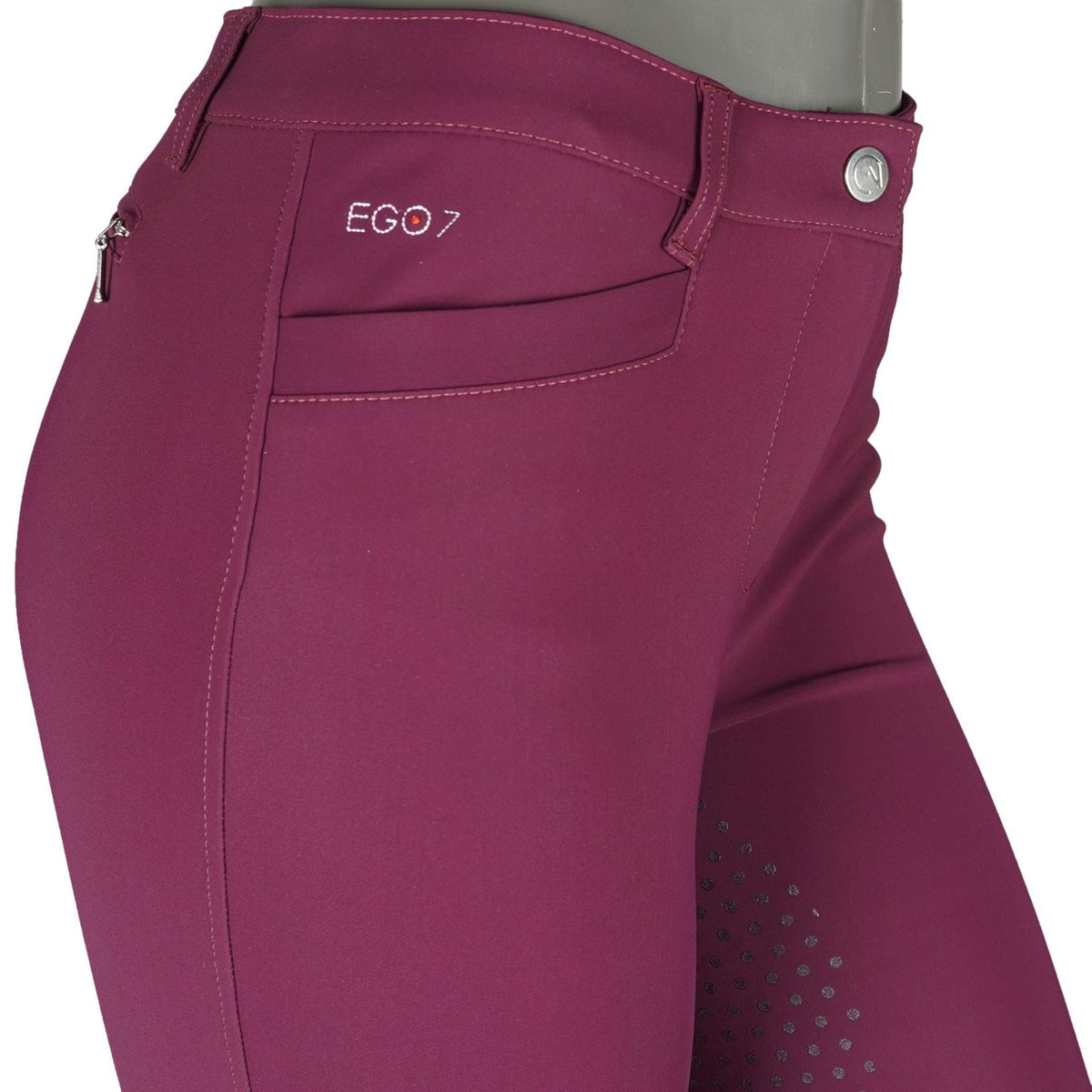 Ego7 Pantalon d'Équitation Dressage FG Bordeaux