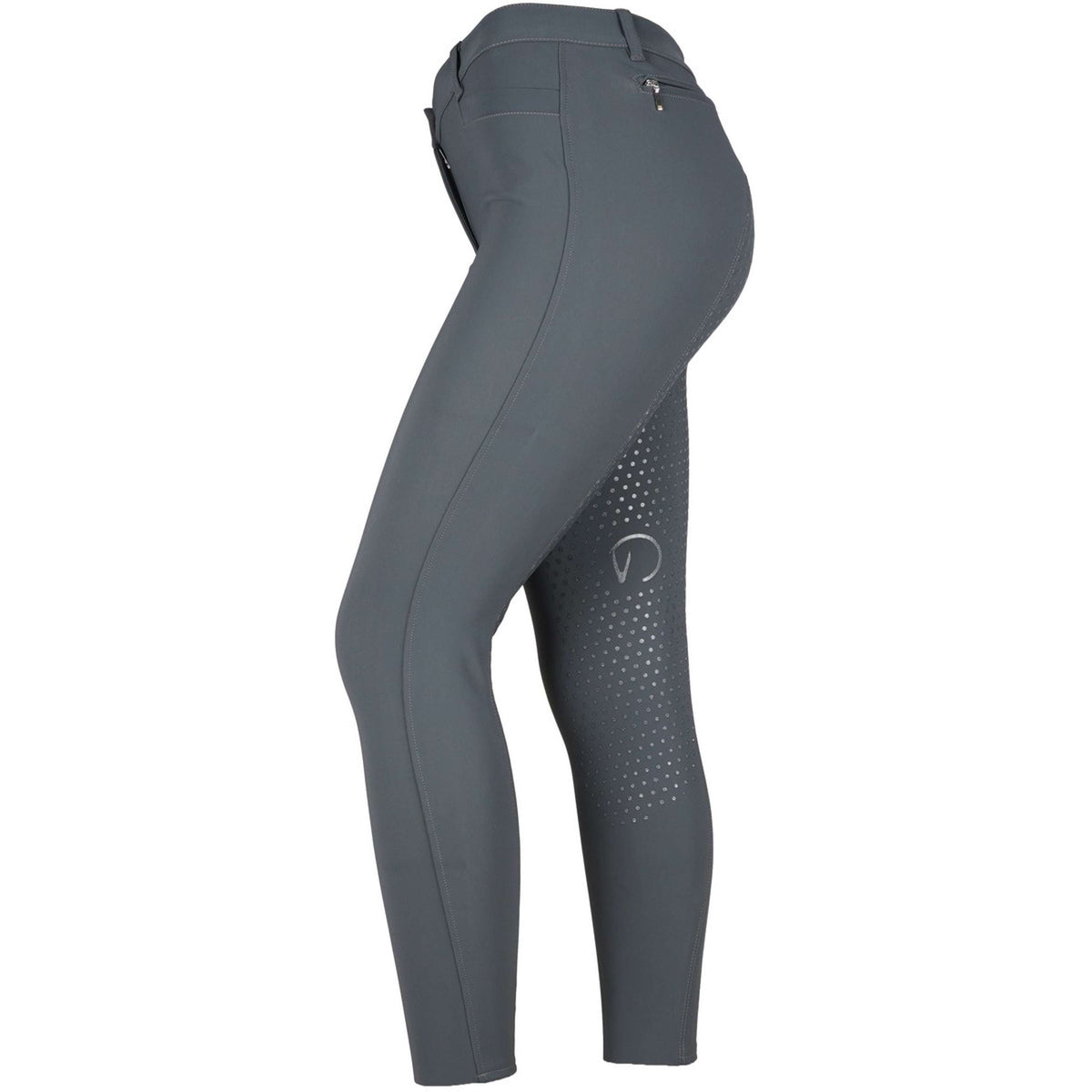 Ego7 Pantalon d'Équitation Dressage FG Vert/Gris