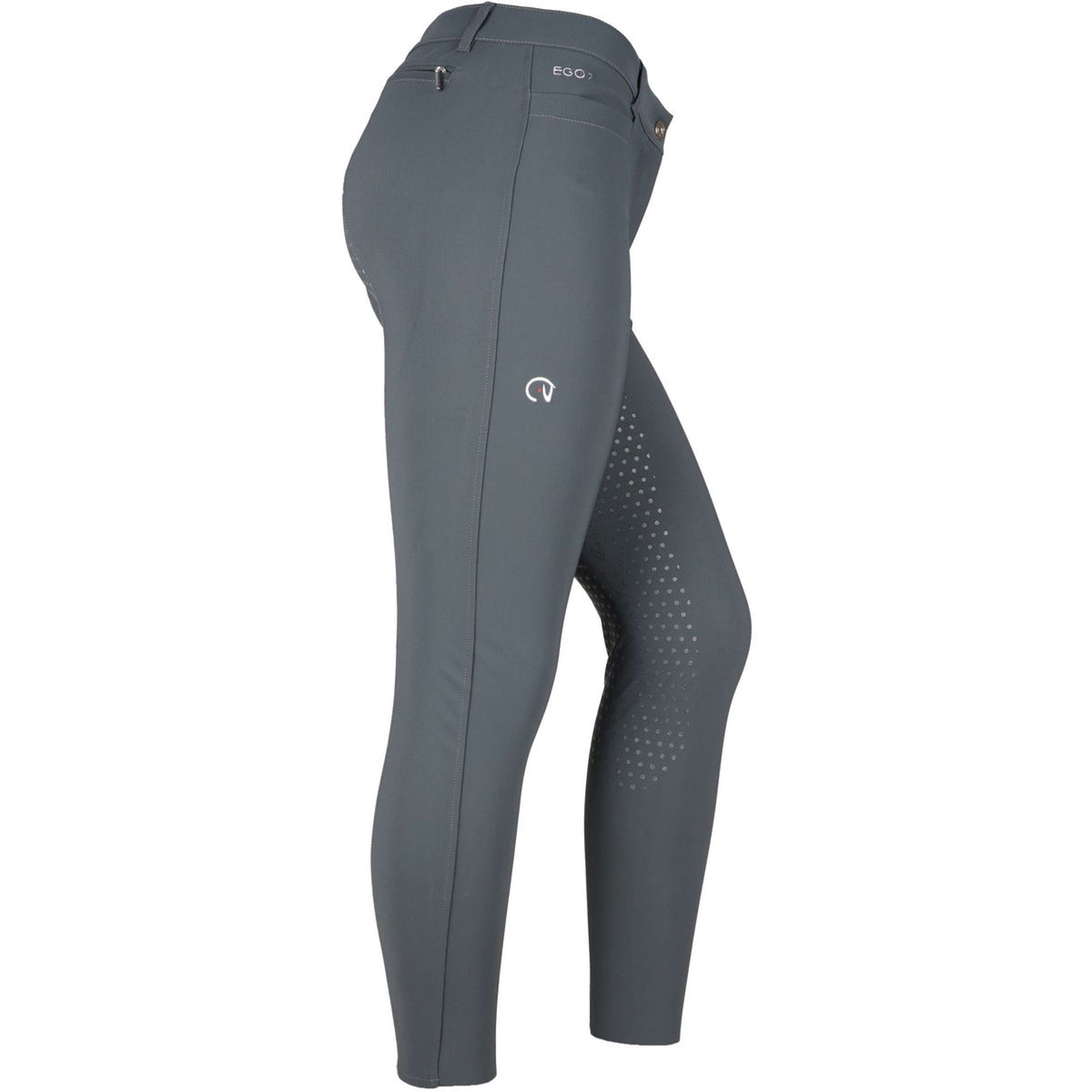 Ego7 Pantalon d'Équitation Dressage FG Vert/Gris