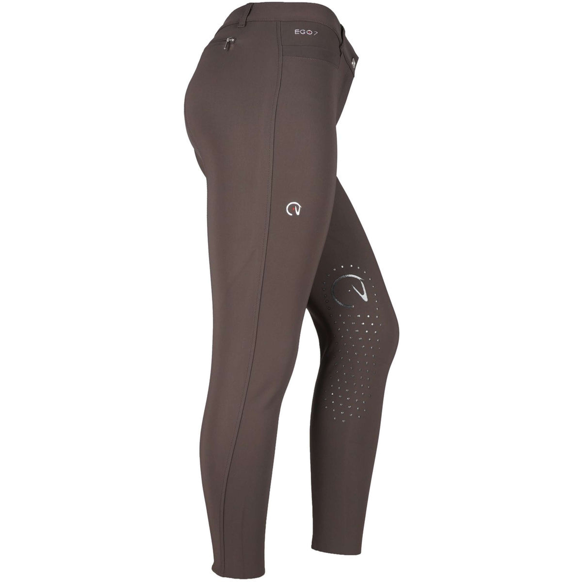 Ego7 Pantalon d'Équitation Jumping EJ Chocolat