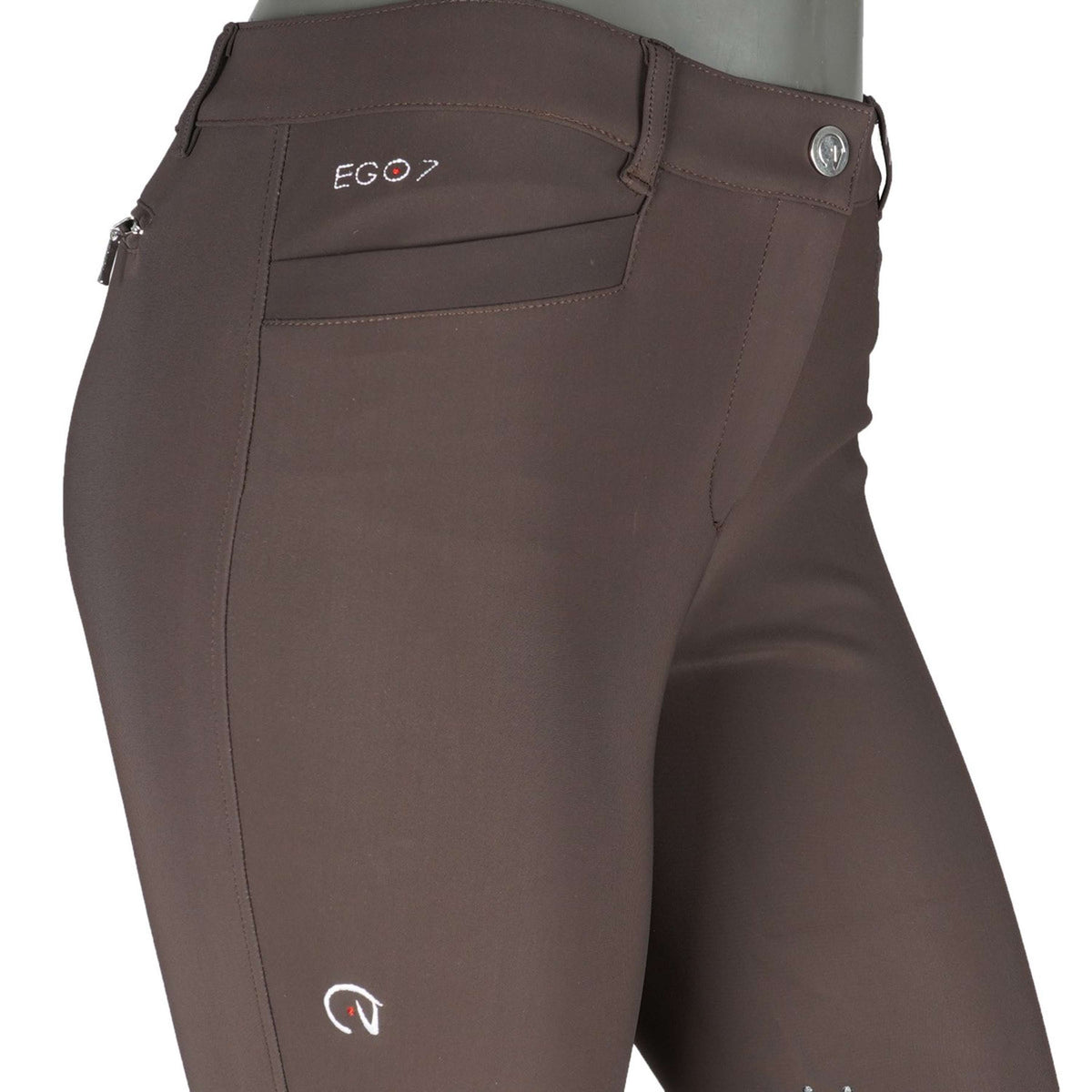 Ego7 Pantalon d'Équitation Jumping EJ Chocolat