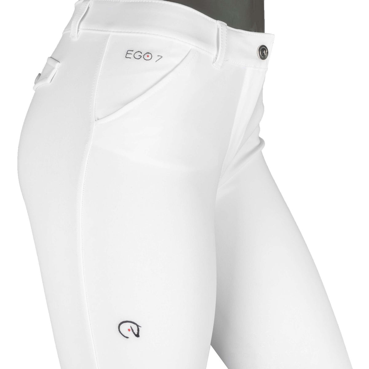 Ego7 Pantalon d'Équitation Jumping PT Blanc