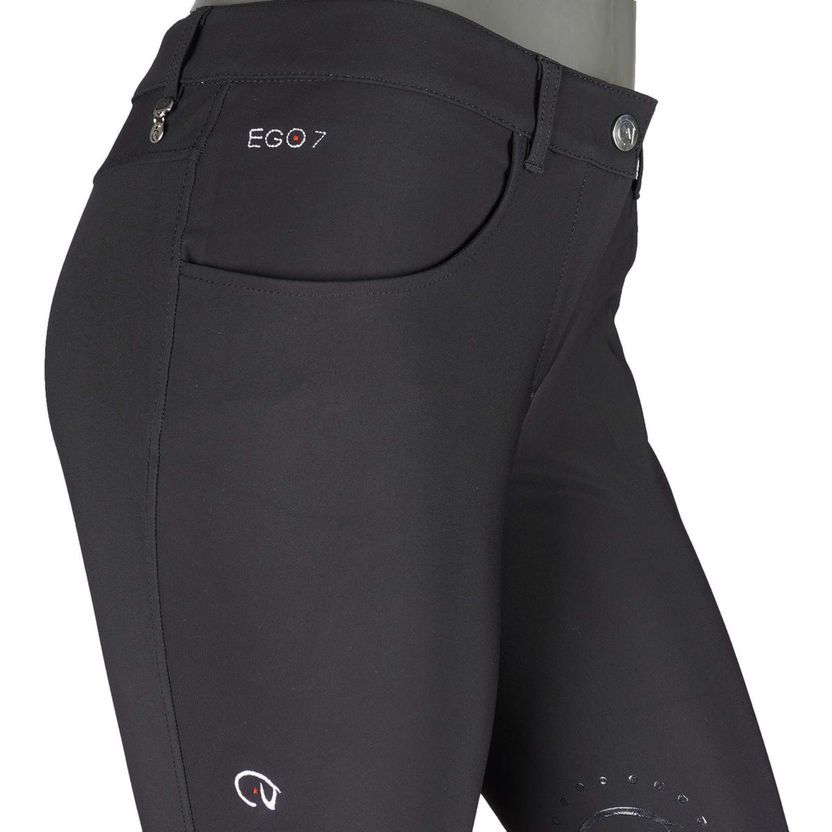 Ego7 Pantalon d'Équitation Jumping VB Noir