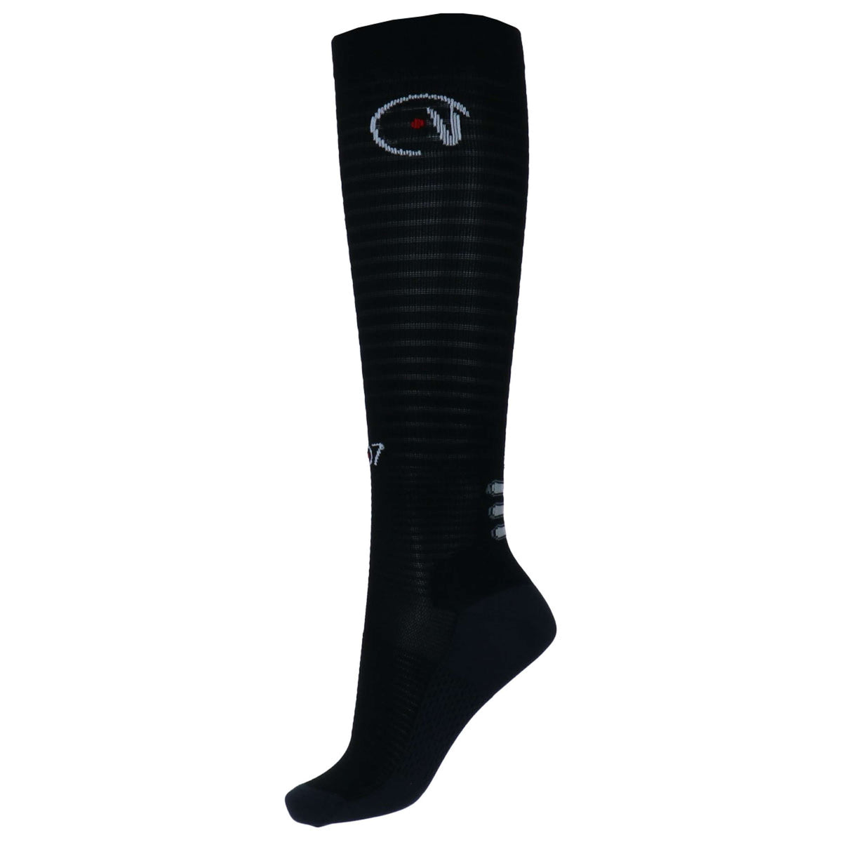 Ego7 Chaussettes d'Équitation Air Noir