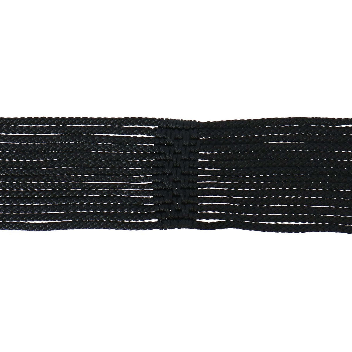 Stübben Sangle de Cordon Acier Inoxydable Boucle Noir